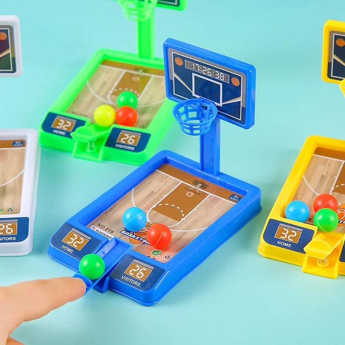New Shooting Game Machine Mini Basketball Rack Shooting Machine Interaction Indoor Leisure Educational Adult Party Toy