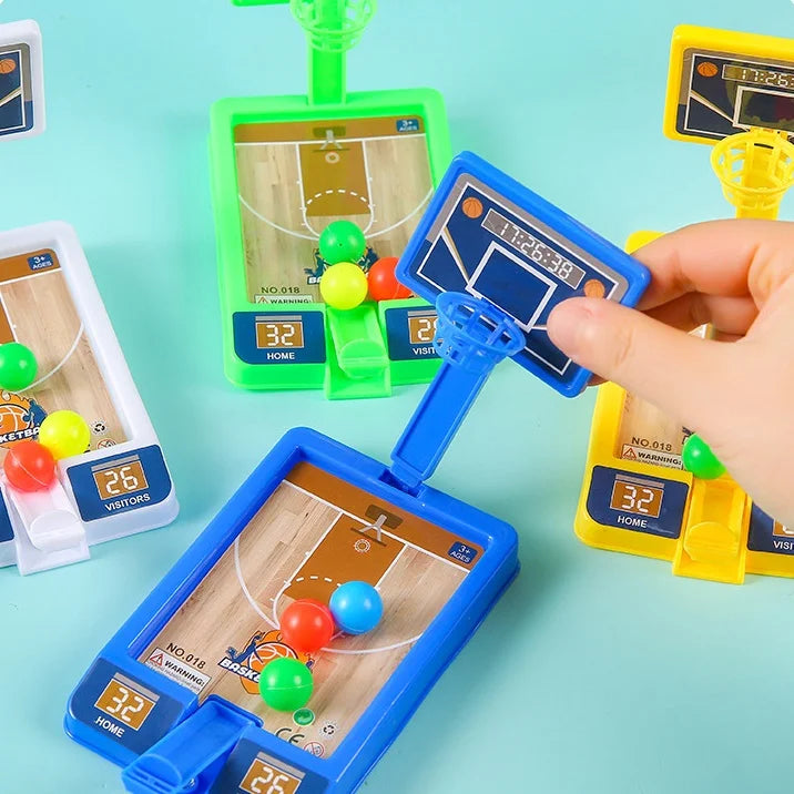 New Shooting Game Machine Mini Basketball Rack Shooting Machine Interaction Indoor Leisure Educational Adult Party Toy