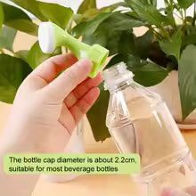 2pcs Watering Can Nozzle for Bottles Fine Spray Sprinkler Head for Garden Plants Flowers Care Portable Gardening Supply TMZ