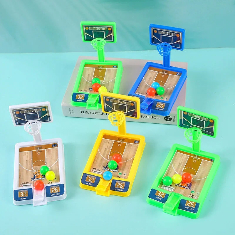 New Shooting Game Machine Mini Basketball Rack Shooting Machine Interaction Indoor Leisure Educational Adult Party Toy