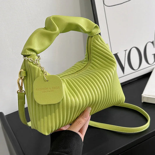 Vertical Striped Crossbody Bag for Women Shoulder Bags Purse and Handbag Versatile Designer Bags Mother Kids Bag for Girl Сумка